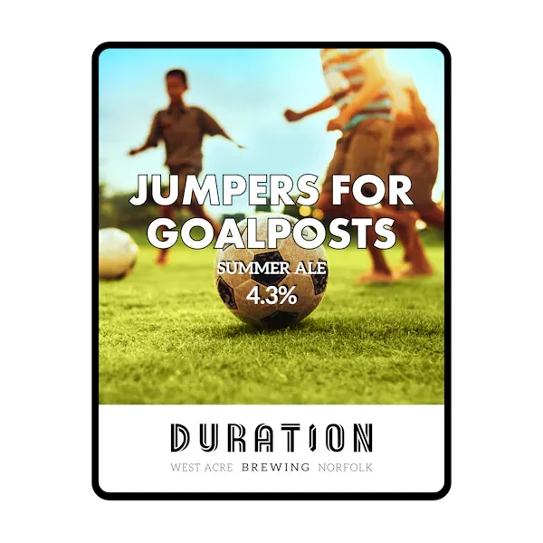 Jumpers For Goalposts (Cask) drink image