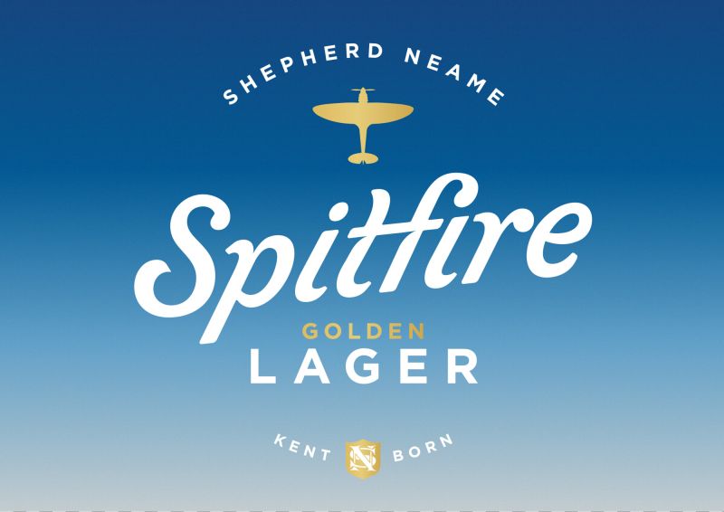 Spitfire Lager drink image